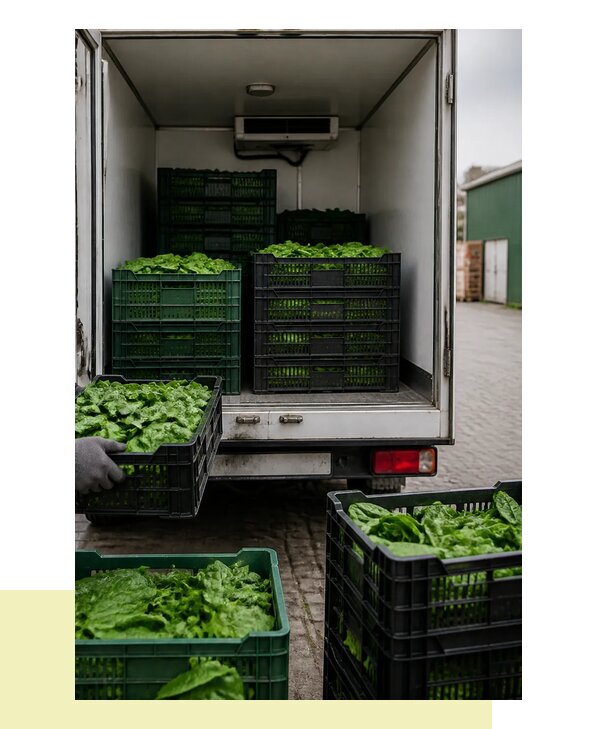 Перевозка шпината в Королёв с сохранением свежести продукции